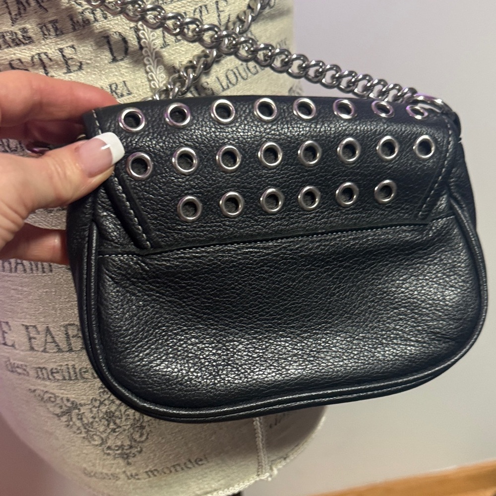 Harley Davidson Black Studded Crossbody Bag - Picture 8 of 8